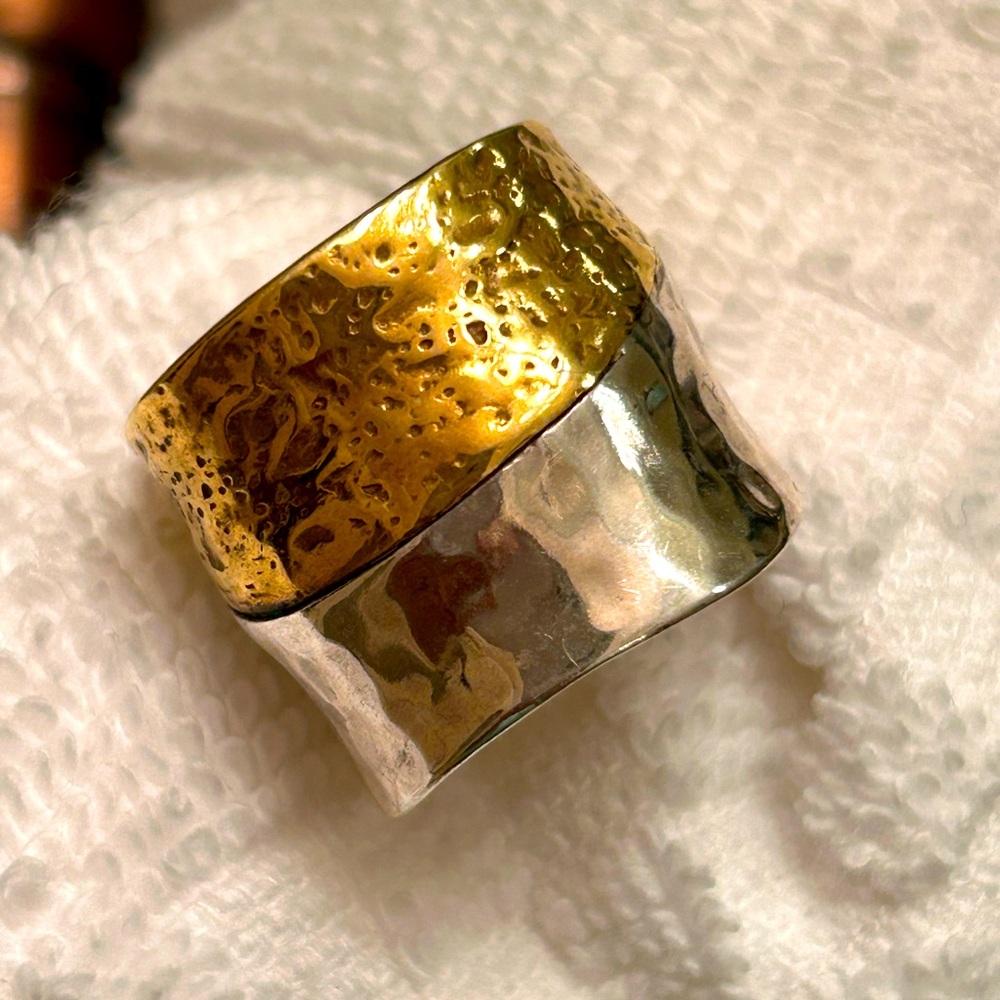 Silpada Two Tone Ring - image 1